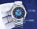 Replica Omega Seamaster Aqua Terra Worldtimer Earth Dial Stainless Steel Strap Watch 40mm